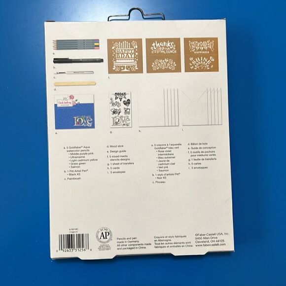 Faber-Castell Card Making Kit. Brand New. - Picture 2 of 2